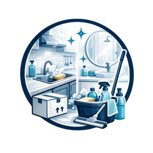 kitchen and bathroom